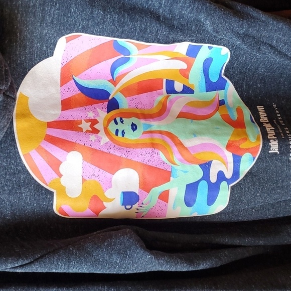 Starbucks SWEATSHIRT Reserve NWT Jade Purple Brown gray zip up hoodie Large - Picture 9 of 11